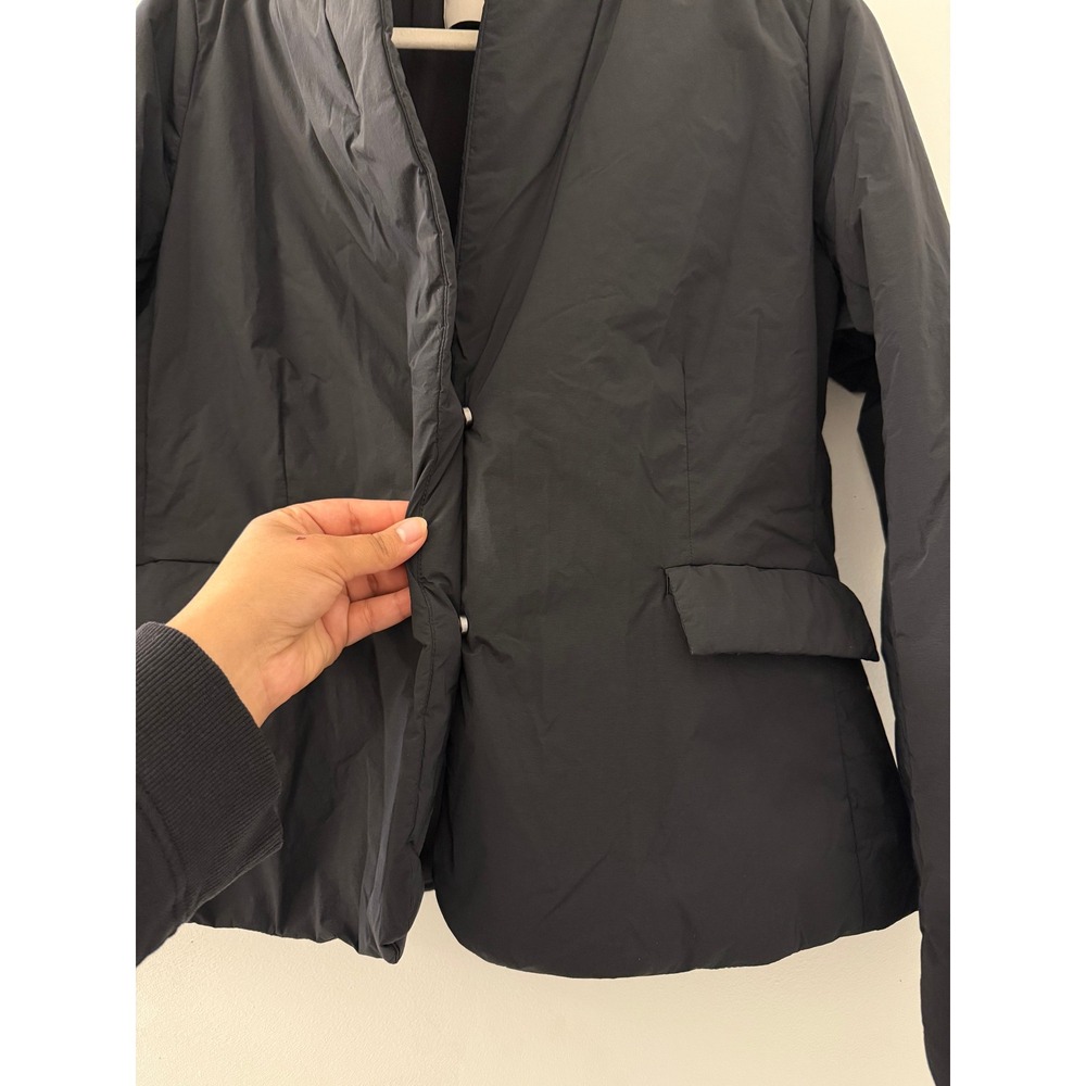 Athleta Evolution Black PrimaLoft Blazer Jacket L… - image 5